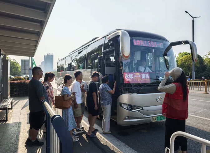 九江長(zhǎng)運(yùn):票價(jià)5元!永修至南昌139城際公交新線路正式開通!